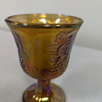 Amber Harvest Glasses