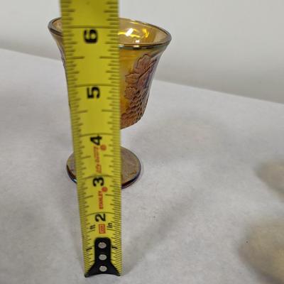 Amber Harvest Glasses