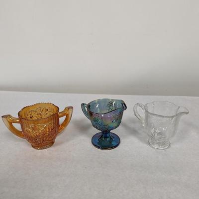Vintage Sugar Bowl & Creamers