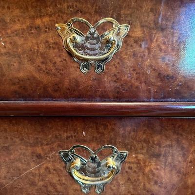 KOREAN TANSU-STYLE CHINOISERIE NARROW CHEST