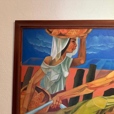 SIGNED OIL PAINTING