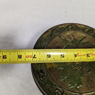 Vintage Embossed Tin
