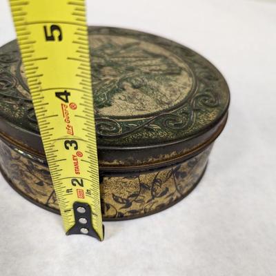 Vintage Embossed Tin