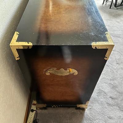 KOREAN TANSU-STYLE CHINOISERIE DRESSER W/BUTTERFLY HARDWARE