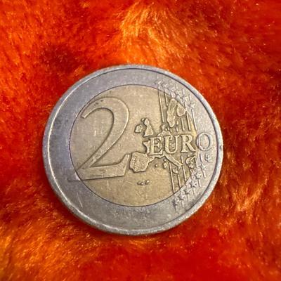 FRANCE 1999 1 Euro Coin Bi-Metallic RARE FRENCH FOREIGN CURRENCY