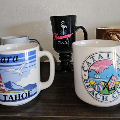 New and Vintage Destination Souvenir Mugs