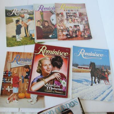 Lot of Magazines: Reminisce, Good Old Days, Birds and Blooms