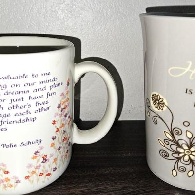 Lot of 4 Inspirational Mugs