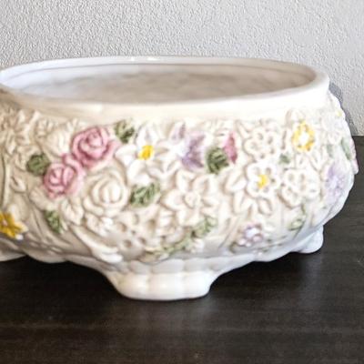 Vintage Floral Trinket Box