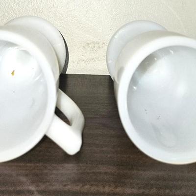 Pair of Vintage Grandpa and Grandma Disneyland Mugs