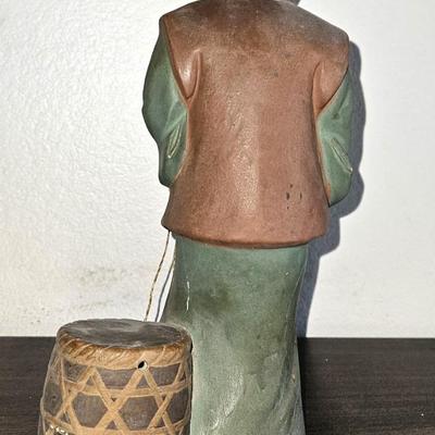 Vintage Norcrest Japanese Old Asian Woman Statue