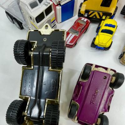 Vintage Toy lot - Tonka Truck & Purple Car plus others