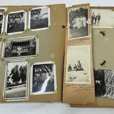 Antique Photograph Album, family photos, travel, wonderful quality photo