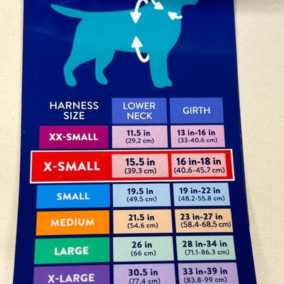 NWT TOP PAW Aqua Comfort Dog Harness Extra Small (XS)