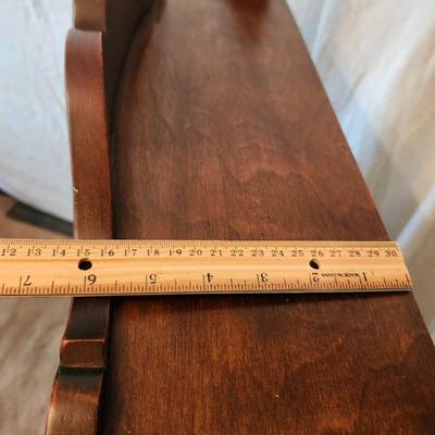 FRENCH PROVINCIAL STYLE SOLID WOOD BOOK SHELF