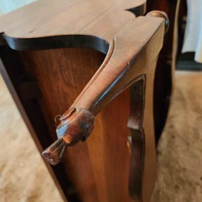 FRENCH PROVINCIAL STYLE SOLID WOOD BOOK SHELF