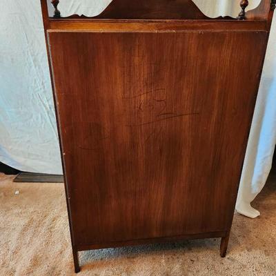 FRENCH PROVINCIAL STYLE SOLID WOOD BOOK SHELF