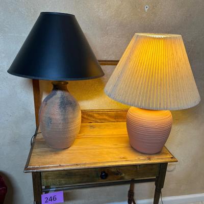 Pair of lamps