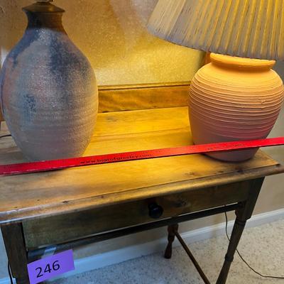 Pair of lamps