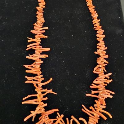 Vintage Red Branch Coral