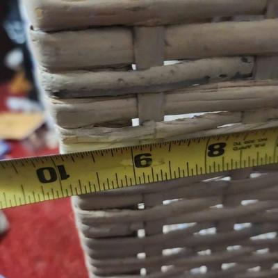 Wicker Book Shelf