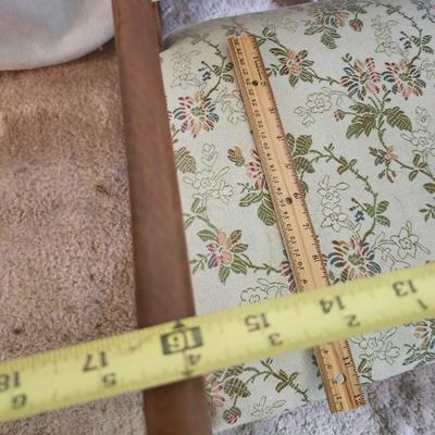 Vintage Children's Upholstered Rocking Chair 22 tall by 16 wide