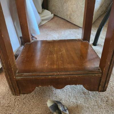 Vintage Art Deco Waterfall Nightstand