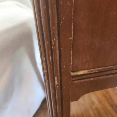 Vintage Art Deco Waterfall Nightstand