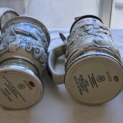 Set Of 6 Vintage Avon Beer Steins