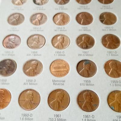 LOT 148 LINCOLN CENT SET 1941 TO 1974