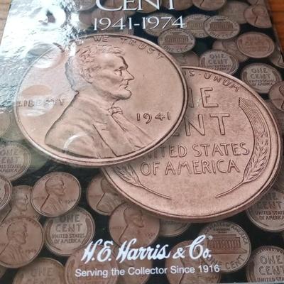 LOT 148 LINCOLN CENT SET 1941 TO 1974