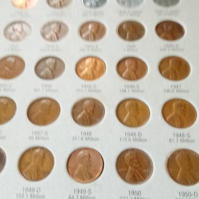 LOT 148 LINCOLN CENT SET 1941 TO 1974