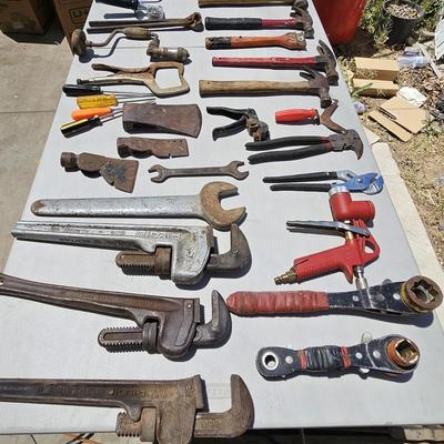 Lot of 30 Assorted Vintage and Antique Tools