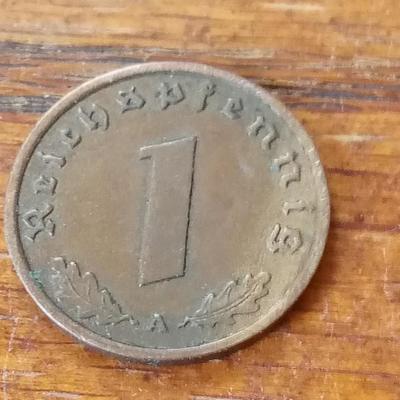 LOT 160 1939 GERMAN COIN