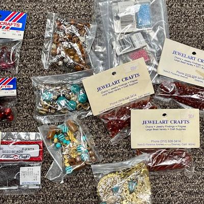 Bead Lot #3 - fancy jewelry making beads
