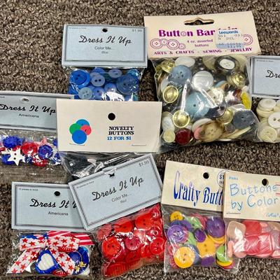 Button Lot #1 - many types and varieties