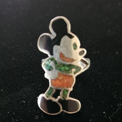Navajo Mickey Mouse Ring