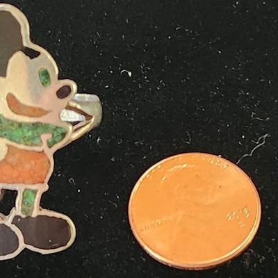 Navajo Mickey Mouse Ring