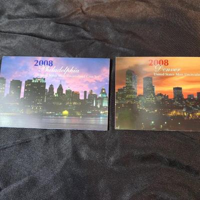 2008 Uncirculated Coin Set U.S Mint Government Packaging OGP COA