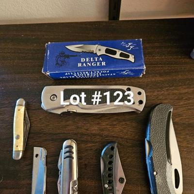 Assortment of Pocket Knives