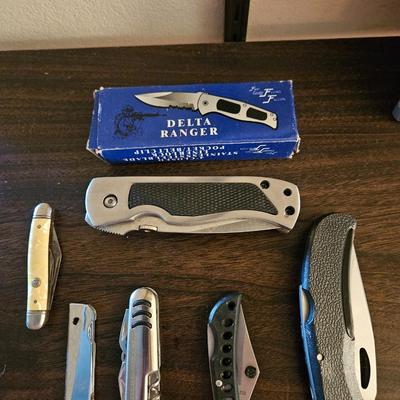 Assortment of Pocket Knives