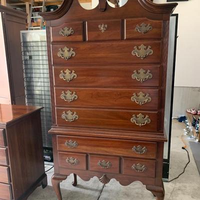 Link-Taylor Highboy Chest 77"H 36"W 18"depth