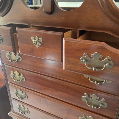 Link-Taylor Highboy Chest 77"H 36"W 18"depth