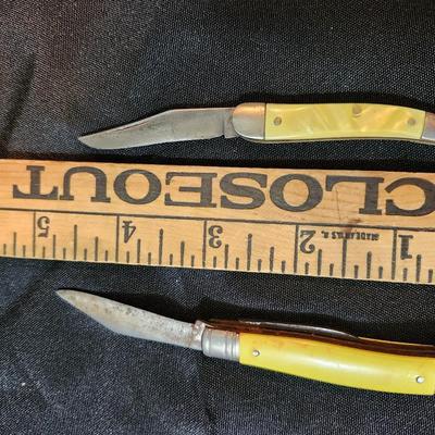 6 Vintage Pocket Knives-