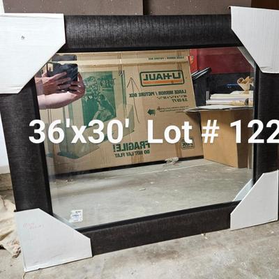 36 X 30 Framed Mirror