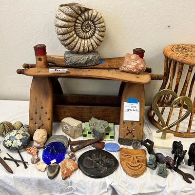 Artifacts ancient and replicas