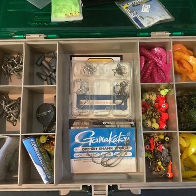 Green-see through Plano Tackle Box