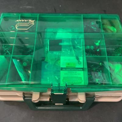 Green-see through Plano Tackle Box