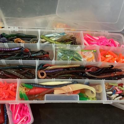 Flambeau green & beige tacklebox