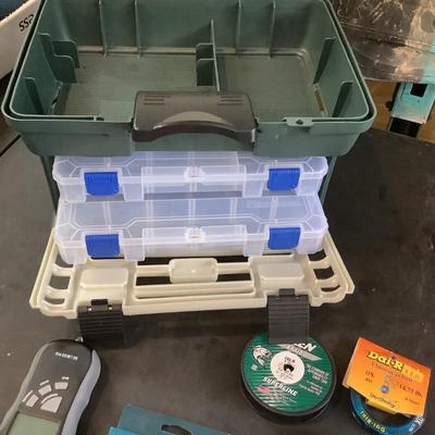 Plano white & green tacklebox